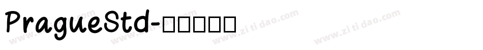 PragueStd字体转换