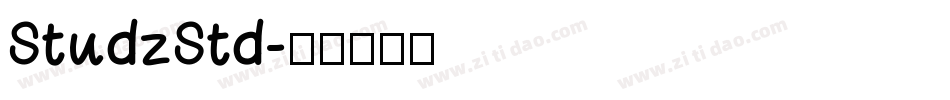StudzStd字体转换