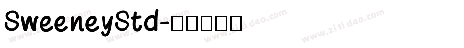 SweeneyStd字体转换