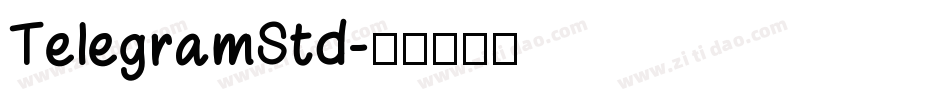 TelegramStd字体转换