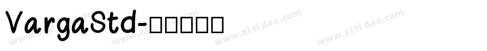 VargaStd字体转换