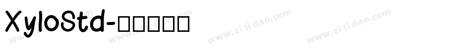 XyloStd字体转换
