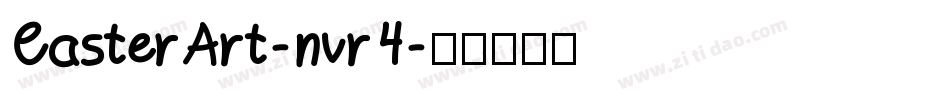 EasterArt-nvr4字体转换