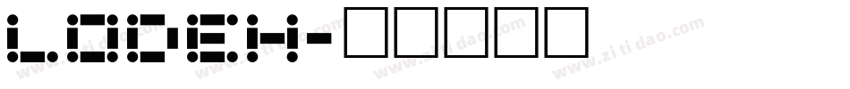 Lodeh字体转换