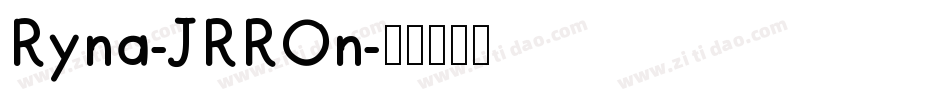 Ryna-JRROn字体转换