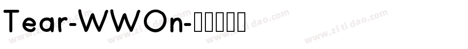 Tear-WWOn字体转换