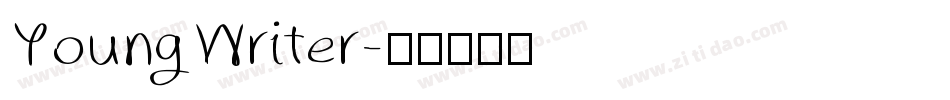 YoungWriter字体转换