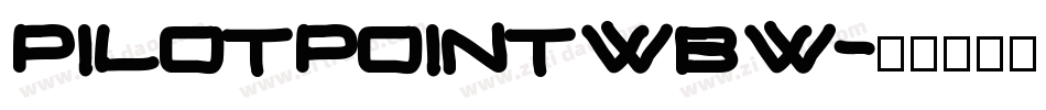 PilotPointWBW字体转换