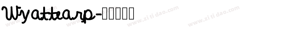 Wyattearp字体转换