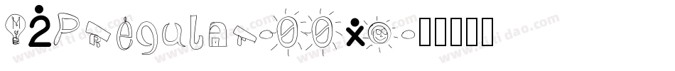 M2PRegular-00xo字体转换
