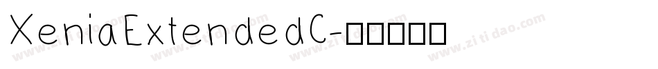 XeniaExtendedC字体转换