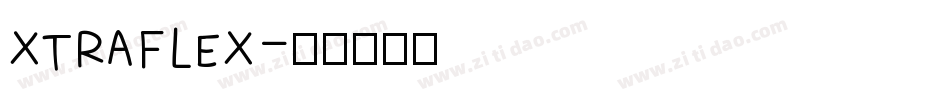 XTRAFLEX字体转换