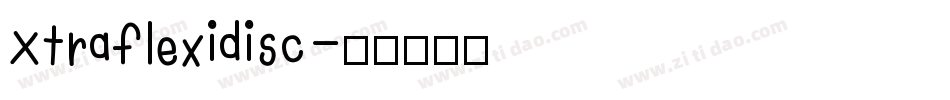 Xtraflexidisc字体转换