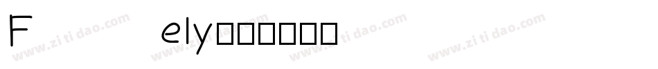 Fely字体转换