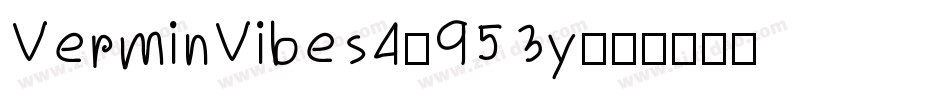 VerminVibes4-953y字体转换