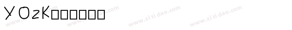 YOzK字体转换