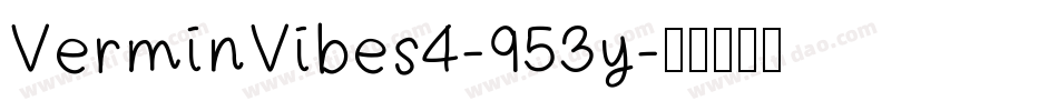 VerminVibes4-953y字体转换