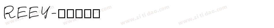 REEY字体转换
