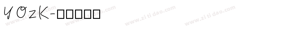 YOzK字体转换