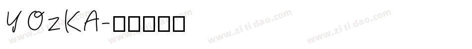YOzKA字体转换