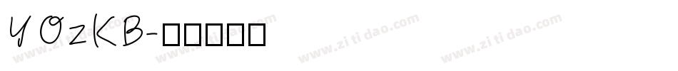 YOzKB字体转换