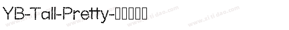 YB-Tall-Pretty字体转换