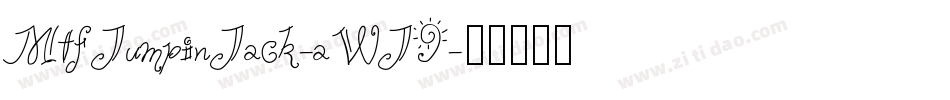 MtfJumpinJack-aWJ9字体转换