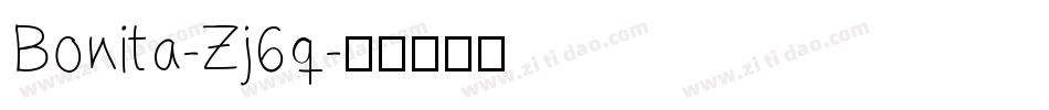 Bonita-Zj6q字体转换