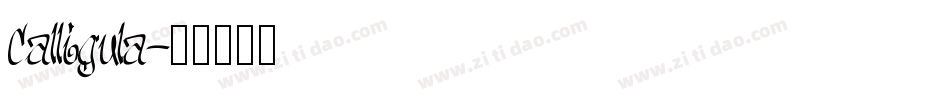 Calligula字体转换