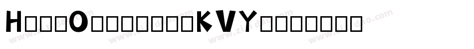 HeroOutline-KVYo字体转换