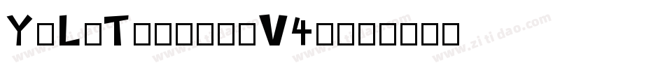 YoLaTengo-eV4m字体转换 YoLaTengo-eV4m字体转换