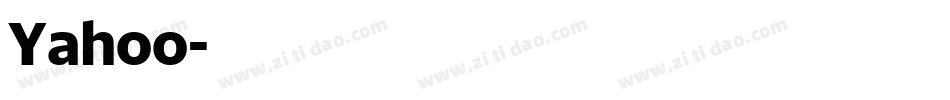 Yahoo字体转换
