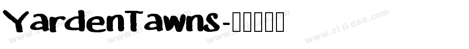YardenTawns字体转换