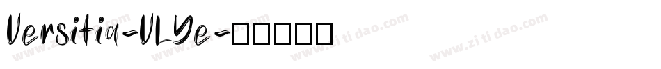 Versitia-VLYe字体转换