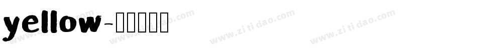 yellow字体转换