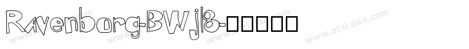 Ravenborg-BWjl8字体转换