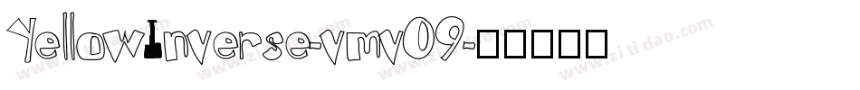 YellowInverse-vmv09字体转换