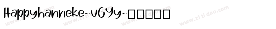 Happyhanneke-vGYy字体转换