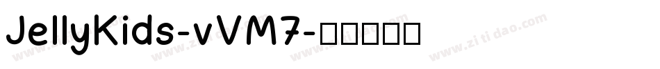 JellyKids-vVM7字体转换