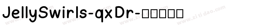 JellySwirls-qxDr字体转换