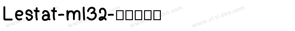 Lestat-ml32字体转换