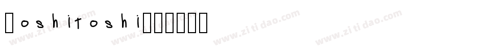 Yoshitoshi字体转换