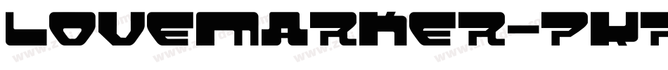 LoveMarker-pKRO字体转换
