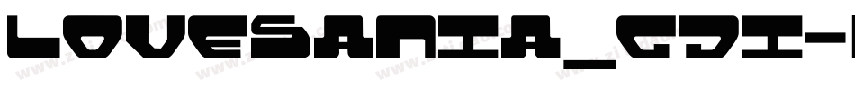 LoveSania_gdi字体转换
