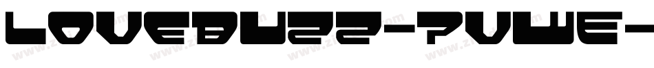 Lovebuzz-PvwE字体转换