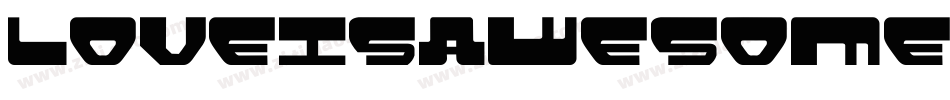 Loveisawesome2-XvxG字体转换