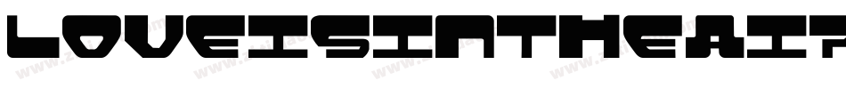 Loveisintheair-6pyD字体转换
