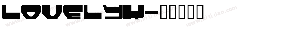 LovelyK字体转换
