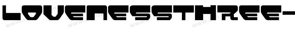Lovenessthree-mpAG字体转换