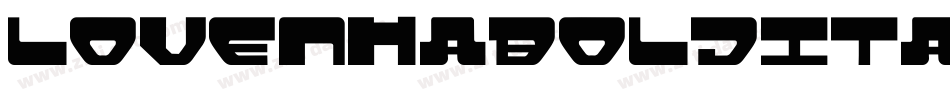 Lovenhabolditalic-1Gj9L字体转换
